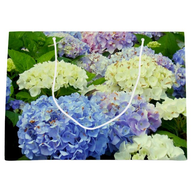 Hydrangea Mix-GIFT BAG L Große Geschenktüte (Vorderseite)