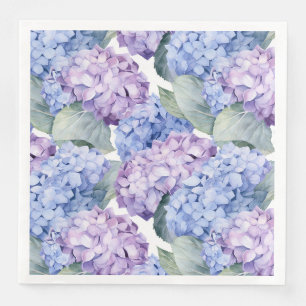 Hydrangea Paper Napkins Serviette