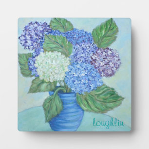 Hydrangea Plaque Fotoplatte