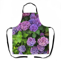 Hydrangea-Schürze