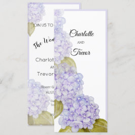 Hydrangea-Shades von Violetblau Karte