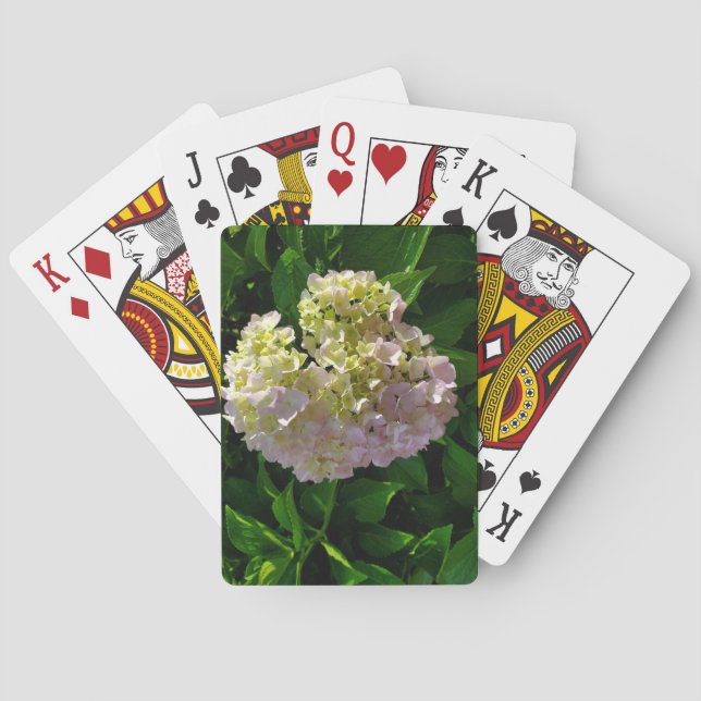 Hydrangea-Spielkarten Spielkarten (Rückseite)