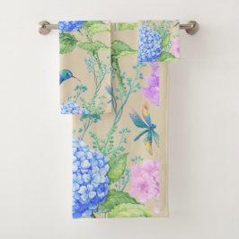 Hydrangea Summer Towel Set