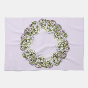 Hydrangea Wreath Geschirrtuch