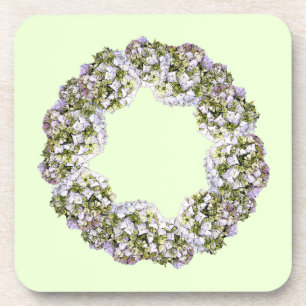 Hydrangea Wreath Getränkeuntersetzer