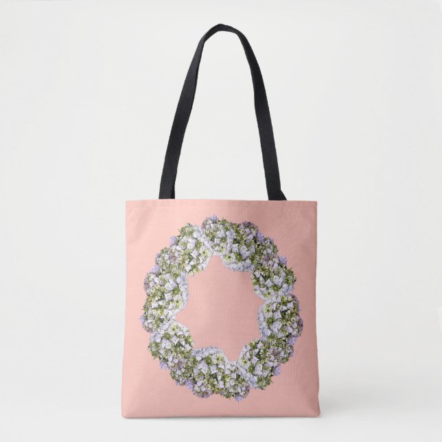 Hydrangea Wreath Tasche (Vorderseite)