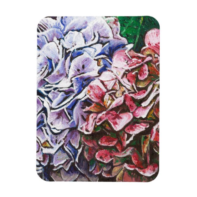 Hydrangeas 2010 magnet (Vertikal)