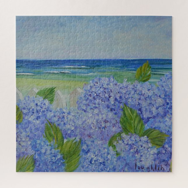 Hydrangeas am Meer (Vertikal)