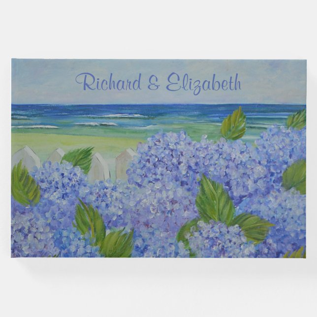 Hydrangeas am Meer Gästebuch (Vorderseite)