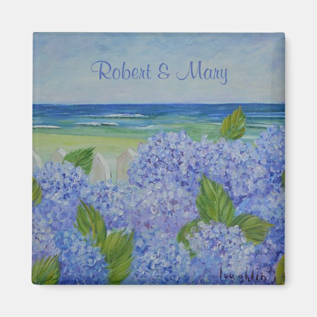 Hydrangeas am Meer Magnet (Vorne)