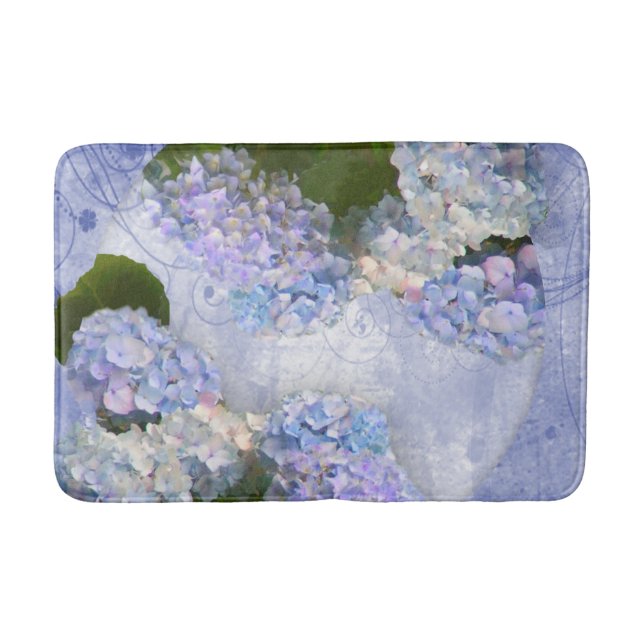 Hydrangeas Badematte (Vorderseite)