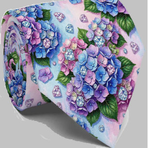 Hydrangeas & Diamonds   Hochzeit und Events Halske Krawatte