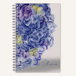 Hydrangeas Dot Grid BuJo Notizbuch