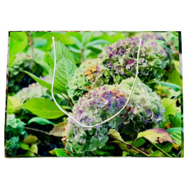 Hydrangeas-Geschenktasche Große Geschenktüte