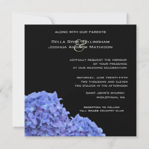 Hydrangeas Hochzeitseinladung Einladung