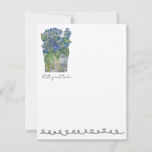 Hydrangeas in Water Flat Notecards (10)