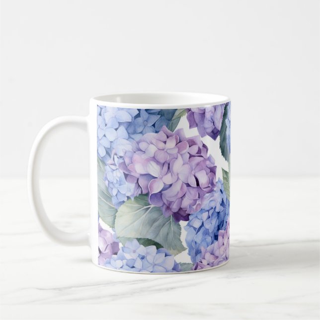 Hydrangeas Kaffeetasse (Links)