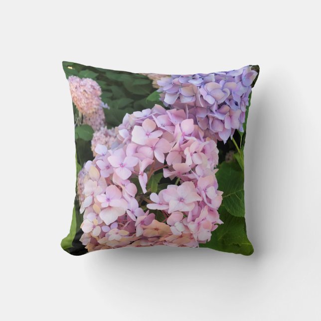 Hydrangeas Kissen (Vorderseite)