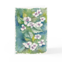 Hydrangeas Muttertag Wasserfarbkarte