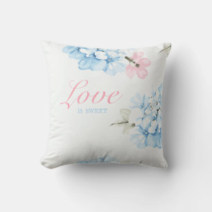 Hydrangeas Pastel Bloom Kissen