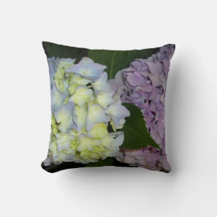 Hydrangeas Rosa Blume Blütenblüten Kissen