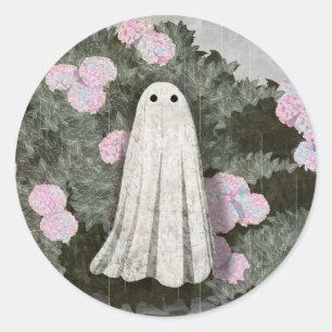 Hydrangeas Runder Aufkleber