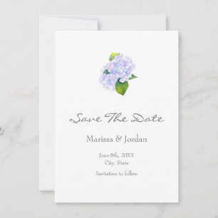 Hydrangeas Save The Date