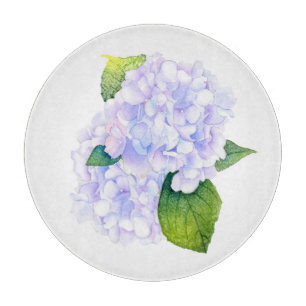 Hydrangeas Schneidebrett