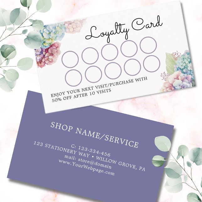 Hydrangeas Treuekarte (Von Creator hochgeladen)