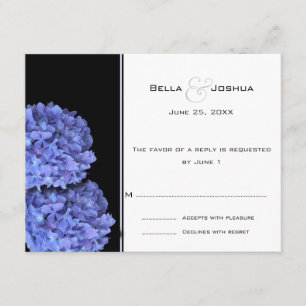 Hydrangeas-UAWG RSVP Karte