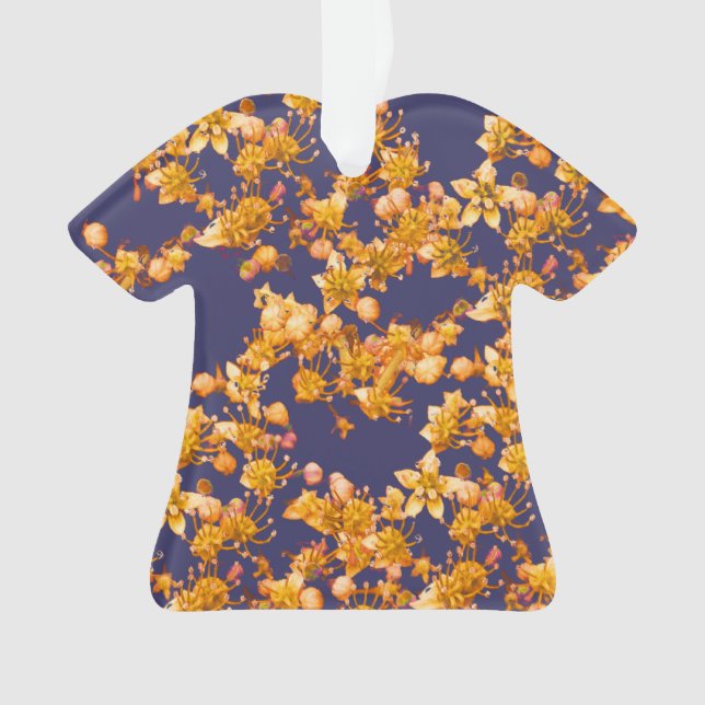 hydrangée orange et marine (devant)