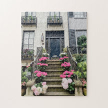 Hydrangée sur Gordon Street | Savannah Puzzle