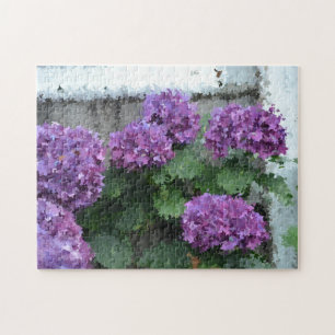 Hydrangées au bord de la mer Puzzle