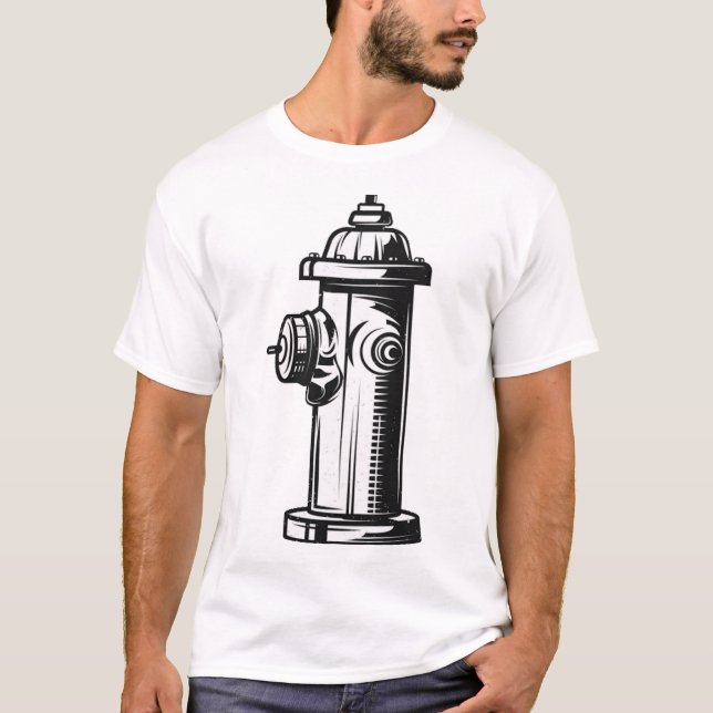 Hydranten T-Shirt (Vorderseite)