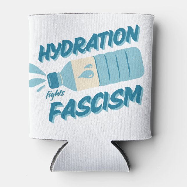 Hydratationskämpfe Faschismus Cooler Dosenkühler (Vorderseite)