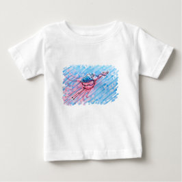 Hydrated Flamingo Baby T-shirt