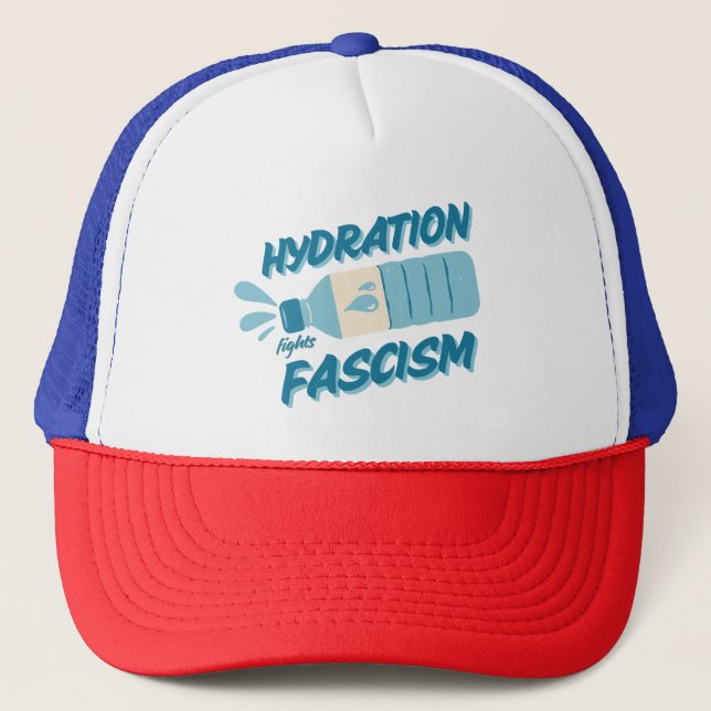 Hydration Bekämpft Faschismus Mütze (Vorderseite)