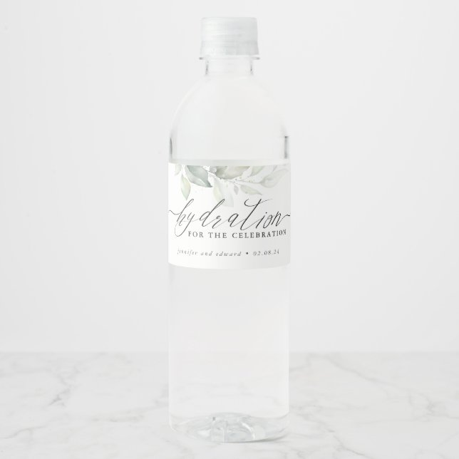 Hydration für die Feier - Hochzeit im Grünen (Vorderseite)
