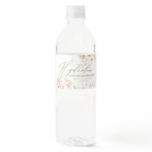 Hydration für die Feier - Niedliche Wildblumen