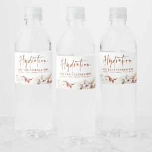 Hydration für die Feier - Terracotta Floral