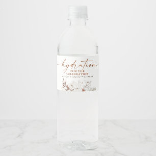 Hydration für die Feier - Terracotta Floral