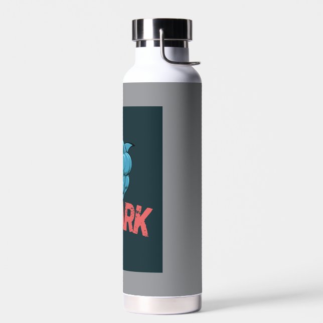 "Hydration Vibes – Individuelle wiederverwendbare  Trinkflasche (Links)