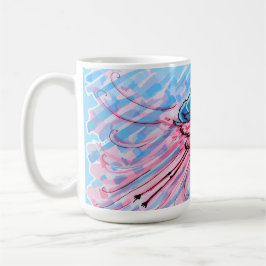 Hydratisierter Flamingo Kaffeetasse