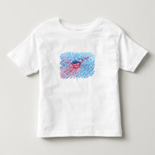Hydratisierter Flamingo Kleinkind T-shirt