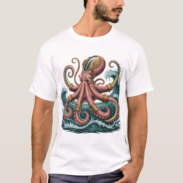 Hydro-Punk Tentacles T-Shirt (Vorderseite)