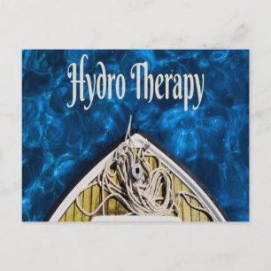 Hydro Therapy Boat Ocean Sailing Postkarte