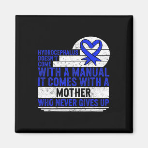 Hydrocephalus Awareness Manual Blue Ribbon Neurosu Magnet