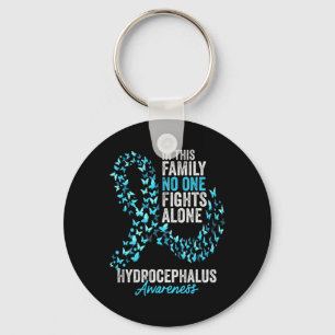 Hydrocephalus Awareness Month Butterfells Light Bl Schlüsselanhänger