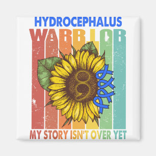 Hydrocephalus Awareness Month Ribbon Geschenke Magnet
