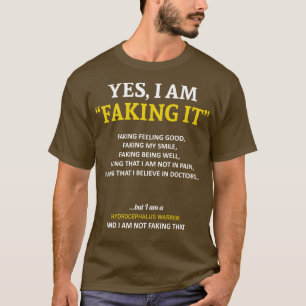 Hydrocephalus-Bewusstsein, das ich in dieser Fabri T-Shirt